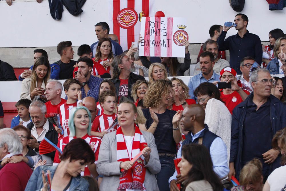 L'afició del Girona a Montilivi