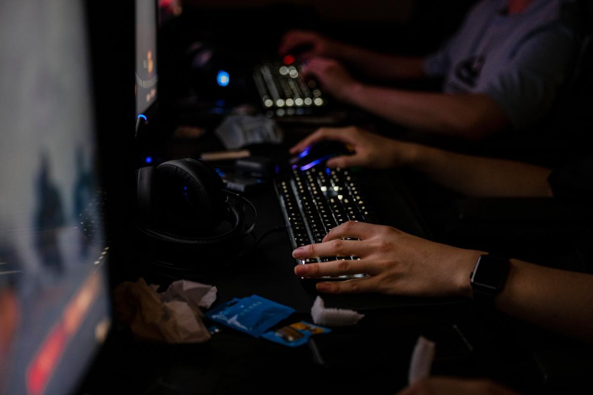 Un joven usuario de videojuegos.