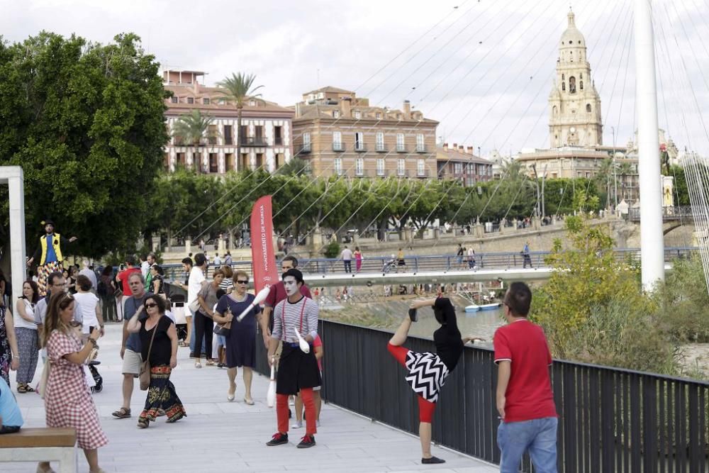 ´Murcia Río´lleva la magia del circo a orillas del Segura