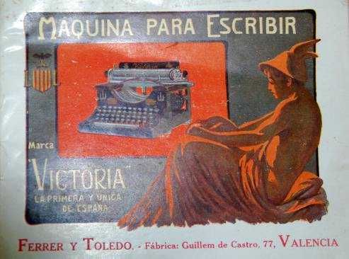 La primera máquina de escribir nació en Alicante