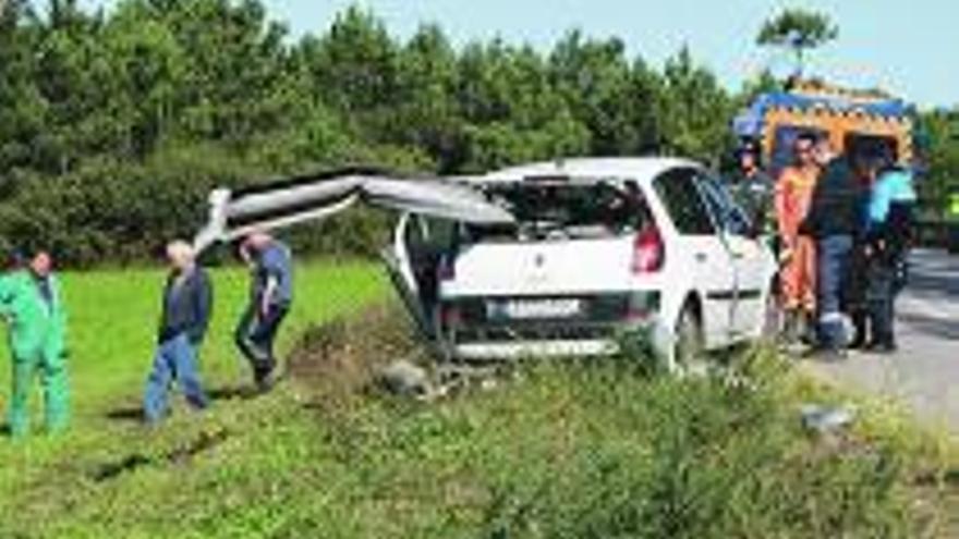 Uno de los últimos accidentes mortales en Asturias.