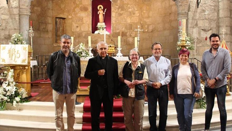 Los turistas ya pueden realizar visitas a la basílica de santa eulalia