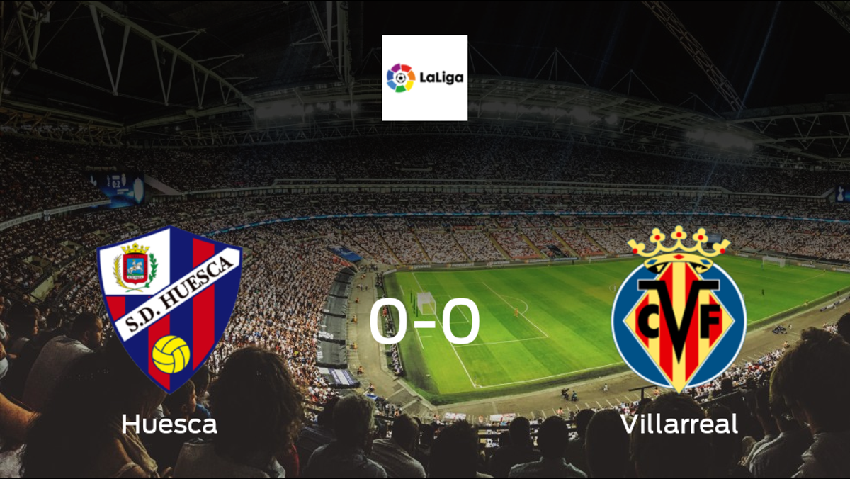 El Alcoraz crowd have to settle for a goal-less draw between Huesca and Villarreal