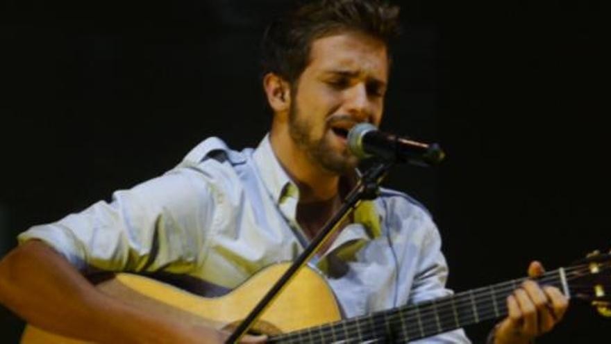 Pablo Alborán en concierto.