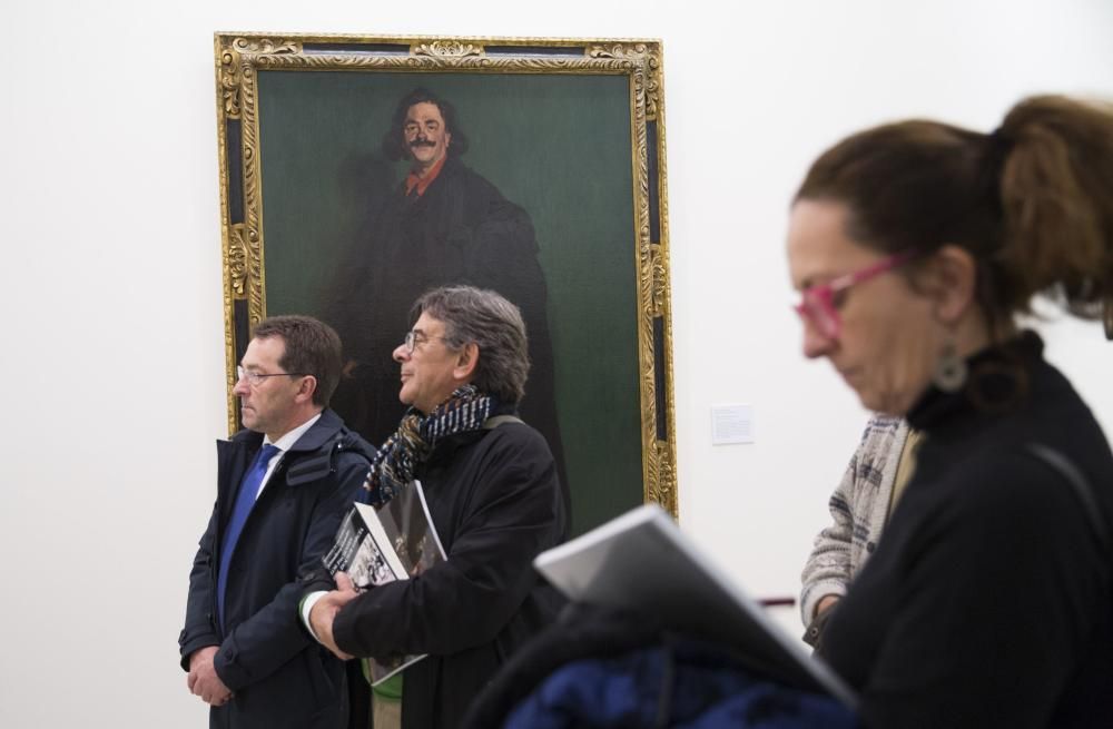 El Museo de Bellas Artes ya luce las 33 obras donadas por Plácido Arango