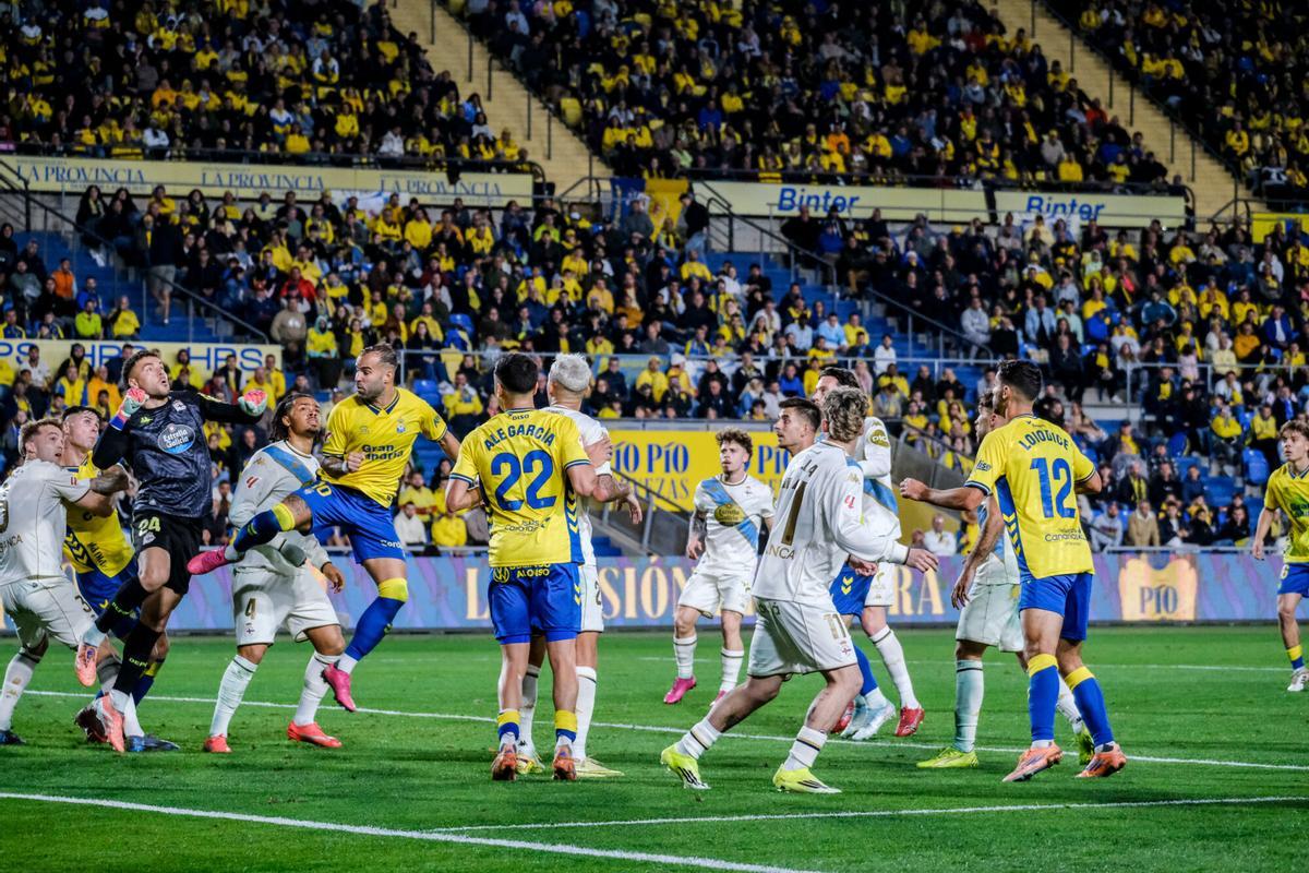 Fútbol: UD Las Palmas - Deportivo de La Coruña