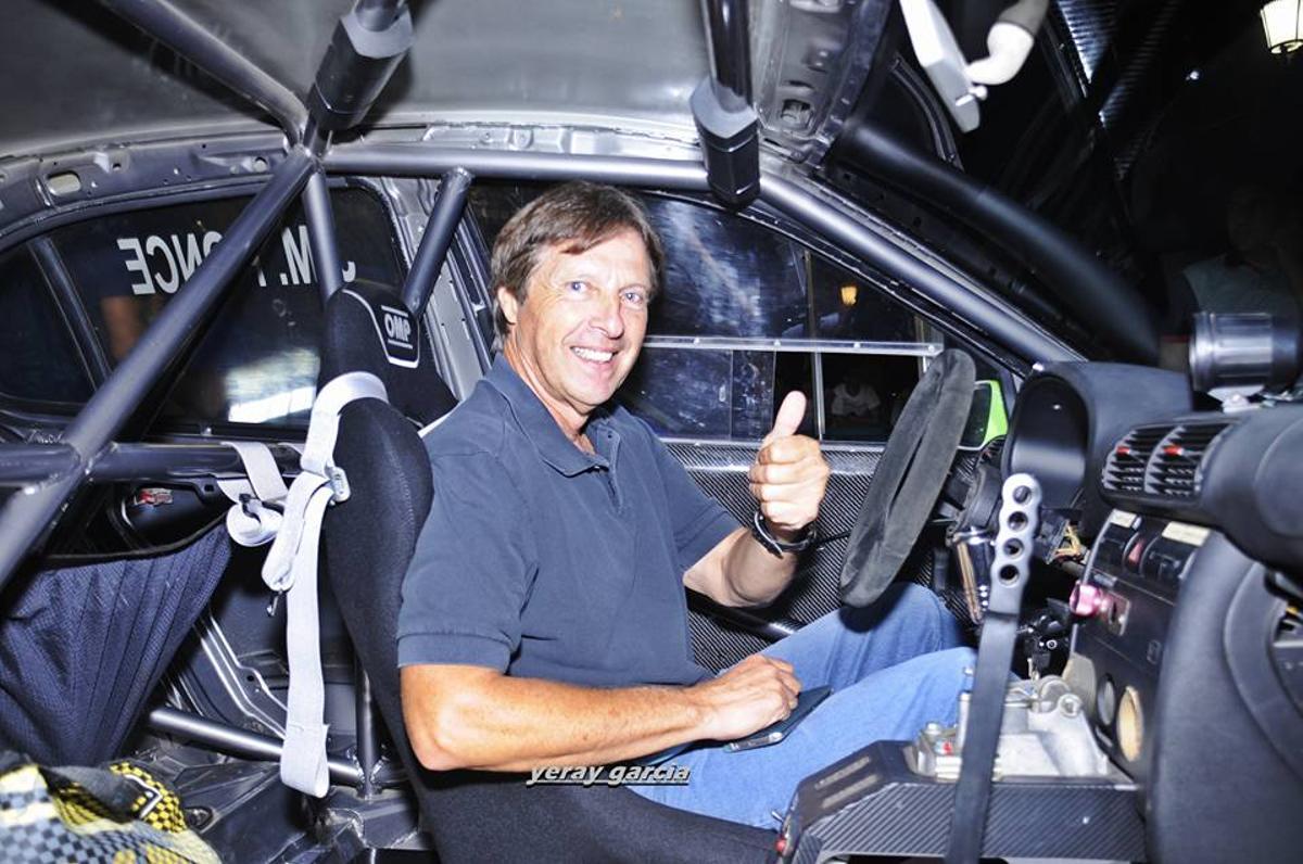José Mari Ponce, leyenda del Rally Islas Canarias.