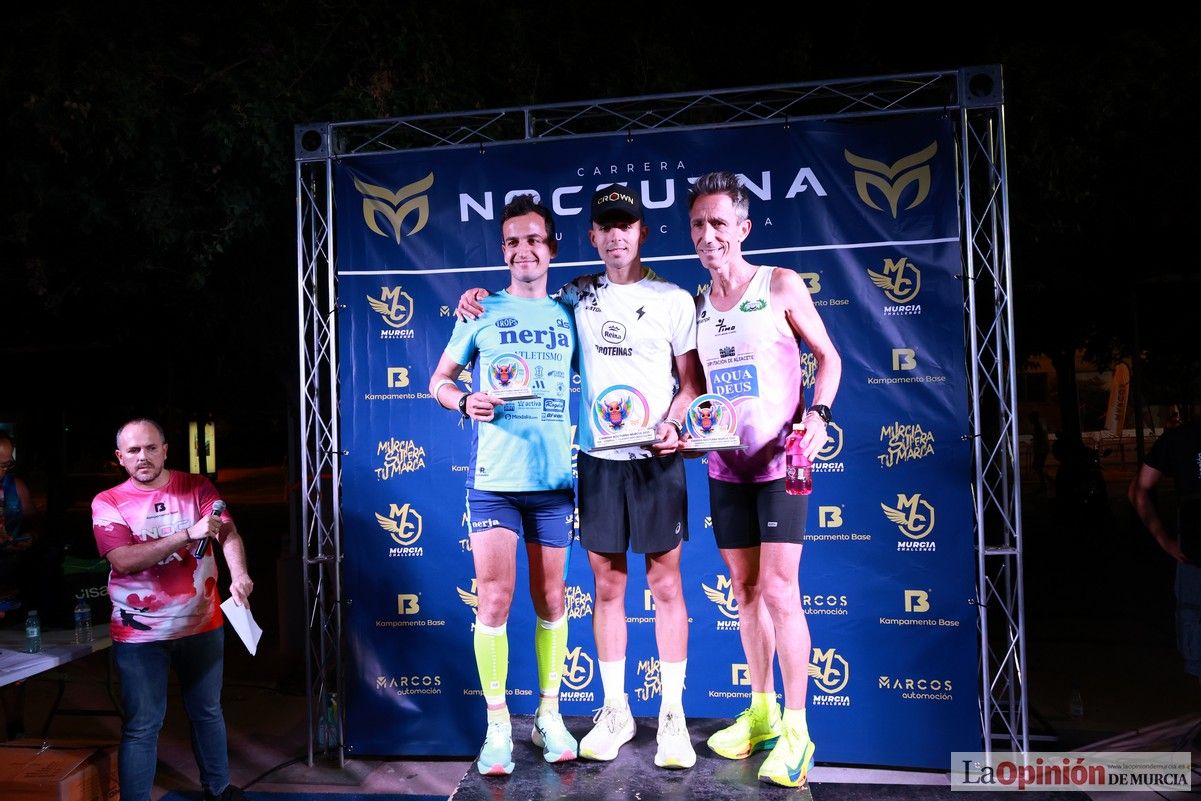 Las mejores imágenes de la carrera nocturna de Murcia