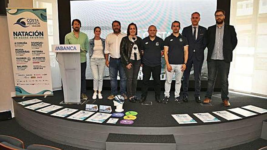 Presentación del circuito de travesías Costa Abanca.