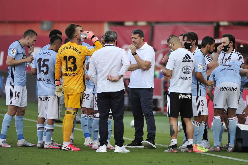 Las imágenes del Mallorca - Celta