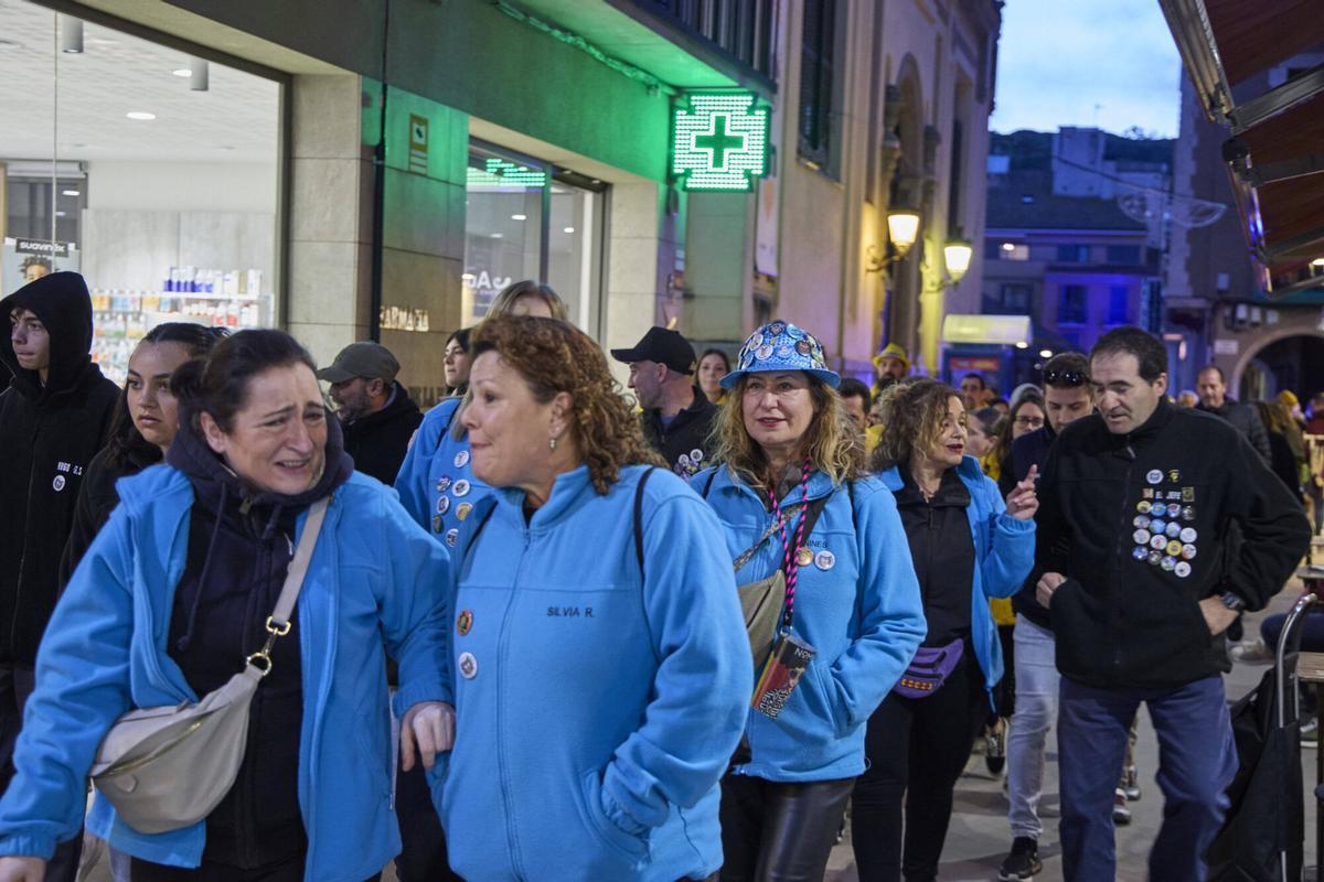 Cercavila de colles de Carnestoltes a Santt Feliu de Guíxols