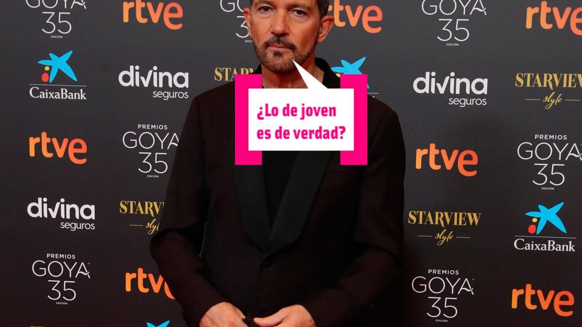 El discurso de Antonio Banderas (el rejoven) en los Goya 2021 vale oro