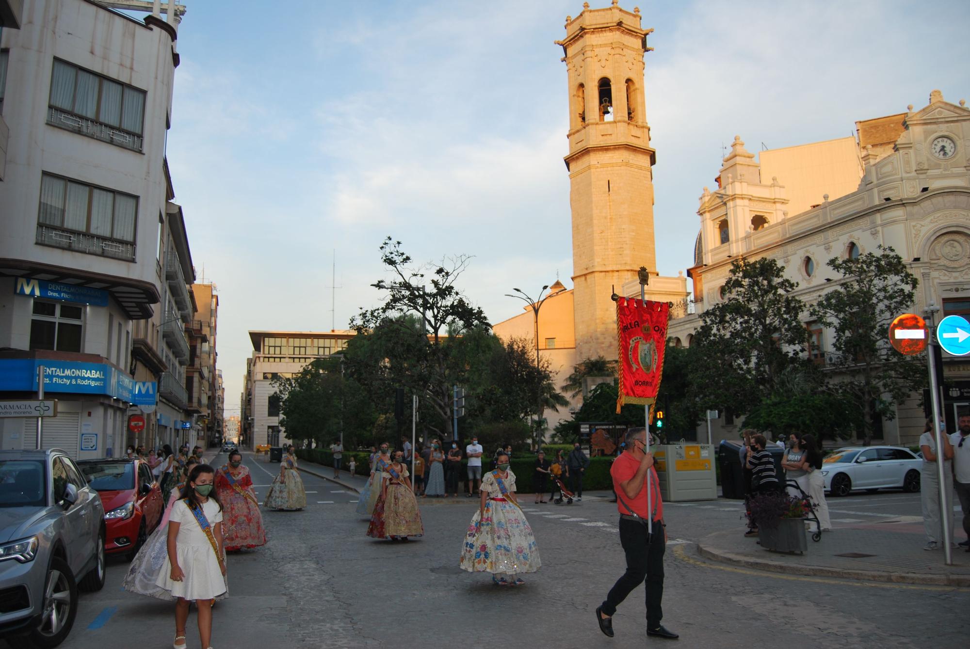 Acto de inauguración de las fiestas josefinas que se celebran del 8 al 12 de octubre en Burriana