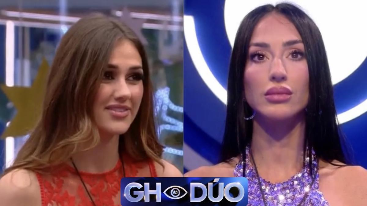 Maica y Aurah Ruiz, en la casa de 'Gran hermano'
