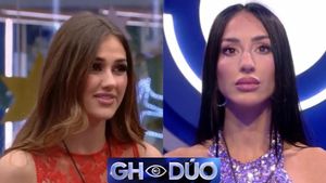 Maica y Aurah Ruiz, en la casa de Gran hermano