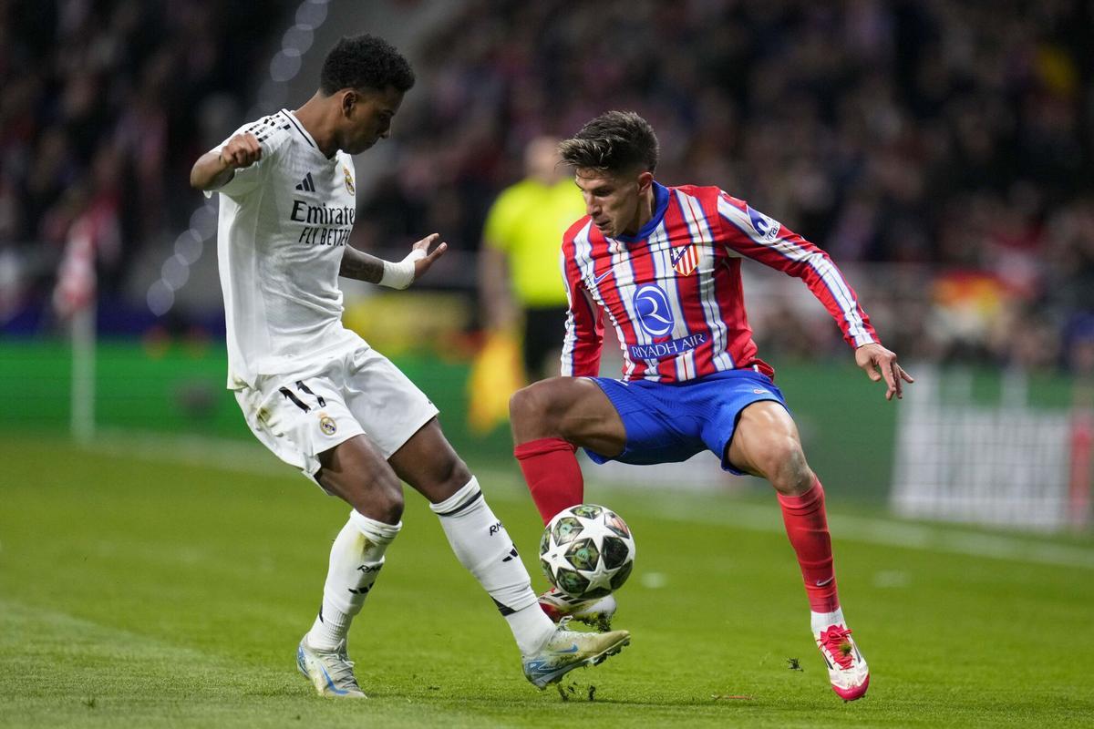 Rodrygo y Giuliano Simeone.