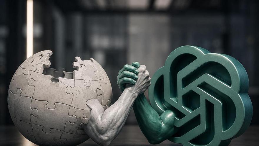 ¿Está la inteligencia artificial matando a la Wikipedia? El aviso en España: "Lee esto antes de que sea tarde"