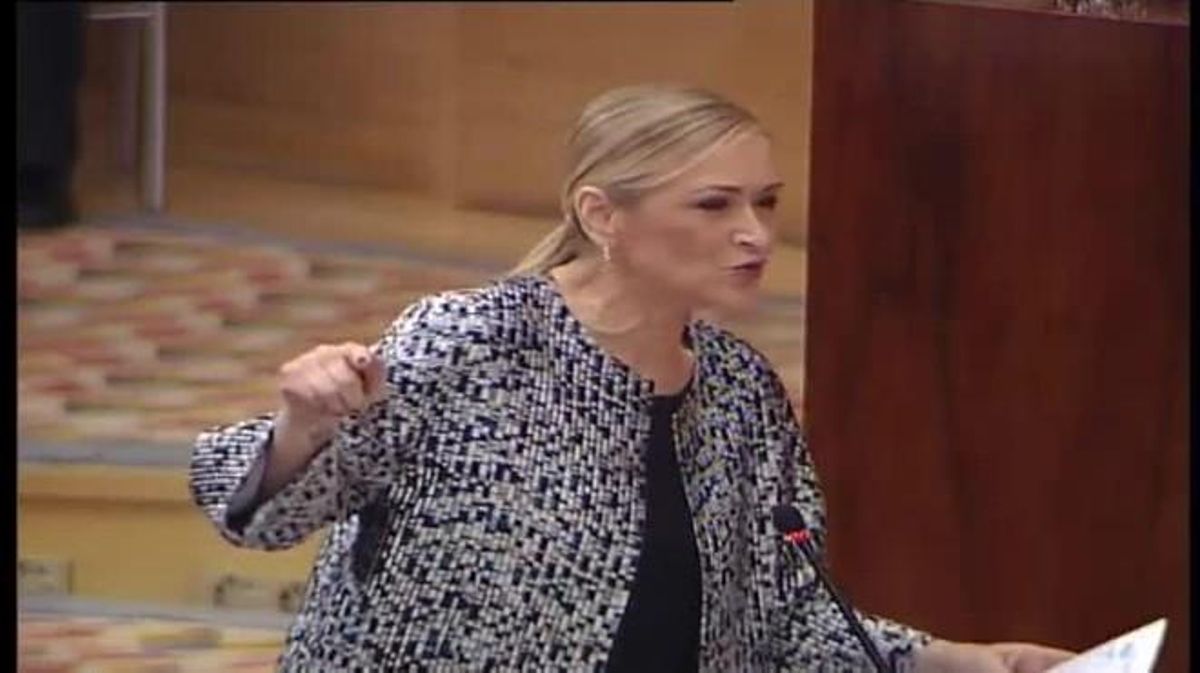 Cifuentes afirma que els madrilenys paguen la sanitat i l’educació dels andalusos.