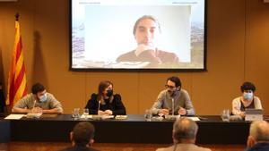 Presentación del grup Municipalistes per la República des de Baix en el AMB.