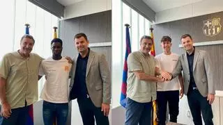 Dos jugadores 'nuevos' para el Juvenil: Landry Farré y Leo Saca