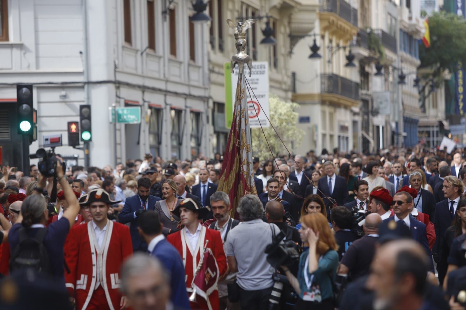 Procesión cívica del 9 d'Octubre en València