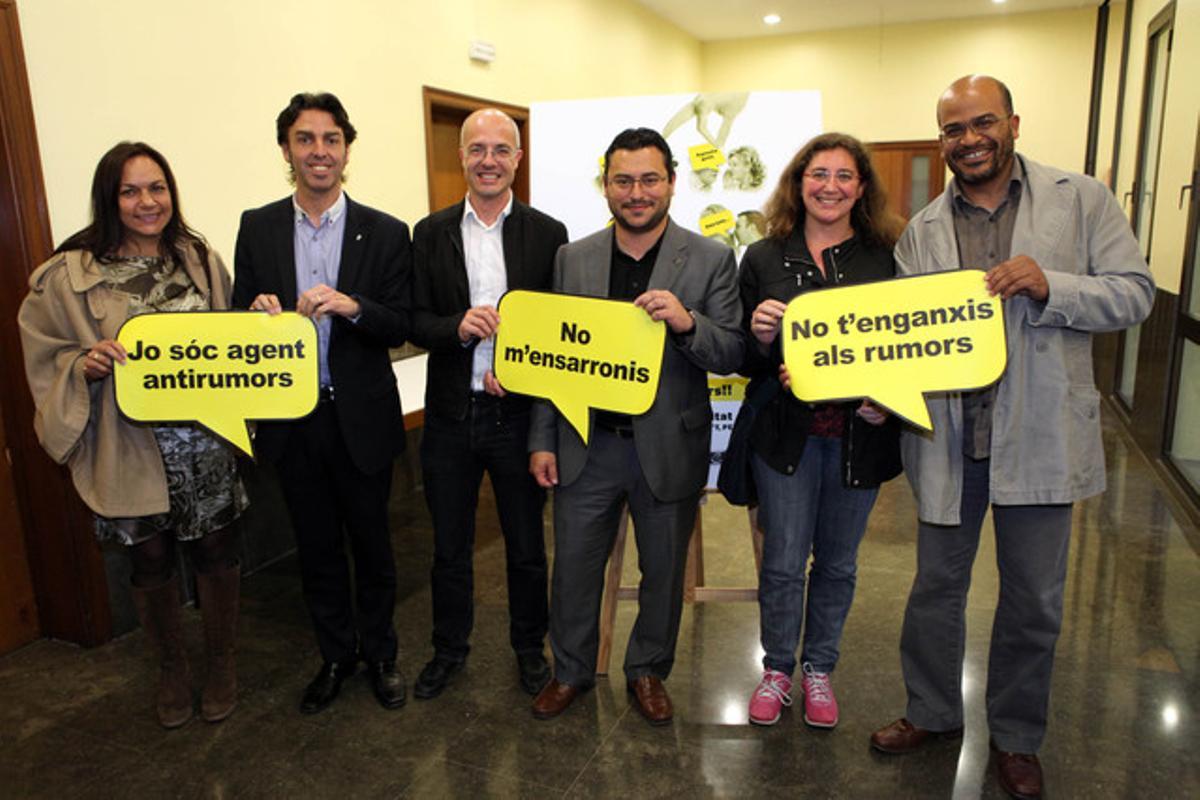 La Xarxa Antirumors de Sabadell presenta el projecte europeu Communication for Integration. La Xarxa Antirumors de Sabadell presenta el projecte europeu Communication for Integration.