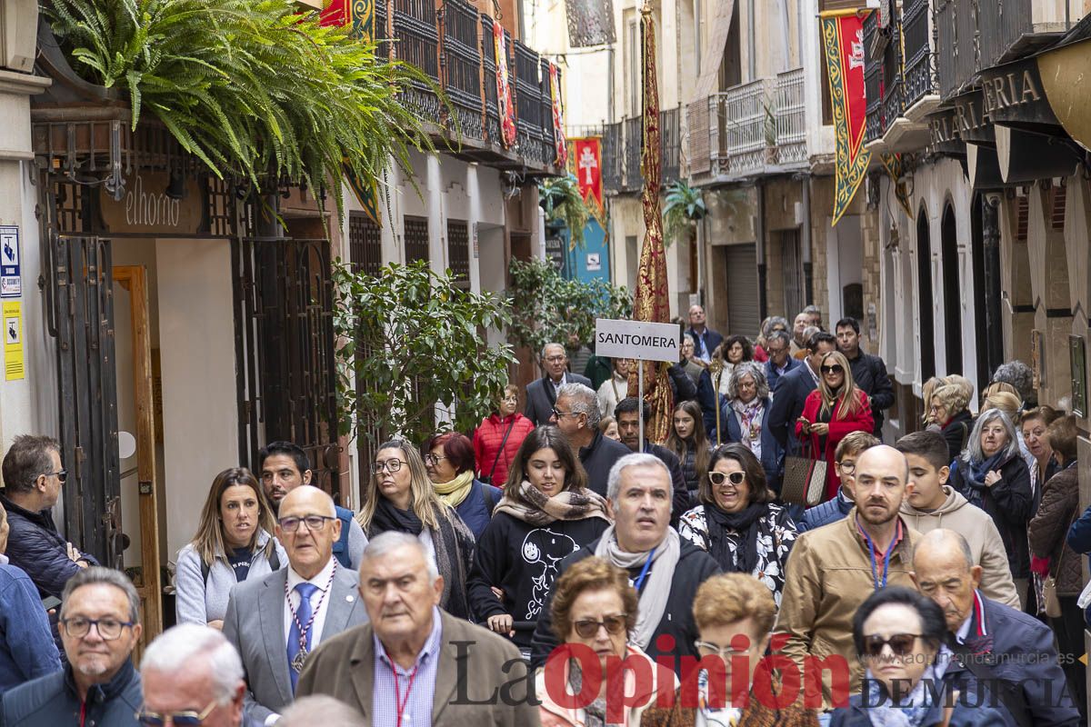 Cofradías y Hermandades de Semana Santa Peregrinan a Caravaca