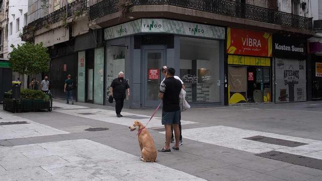 Calle Florida, en Buenos Aires.