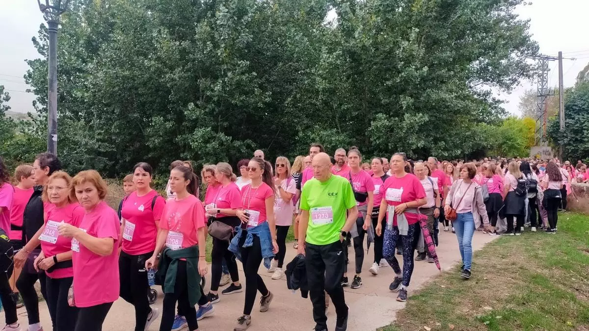 Marcha Rosa en Plasencia por 'Isa' y por todas
