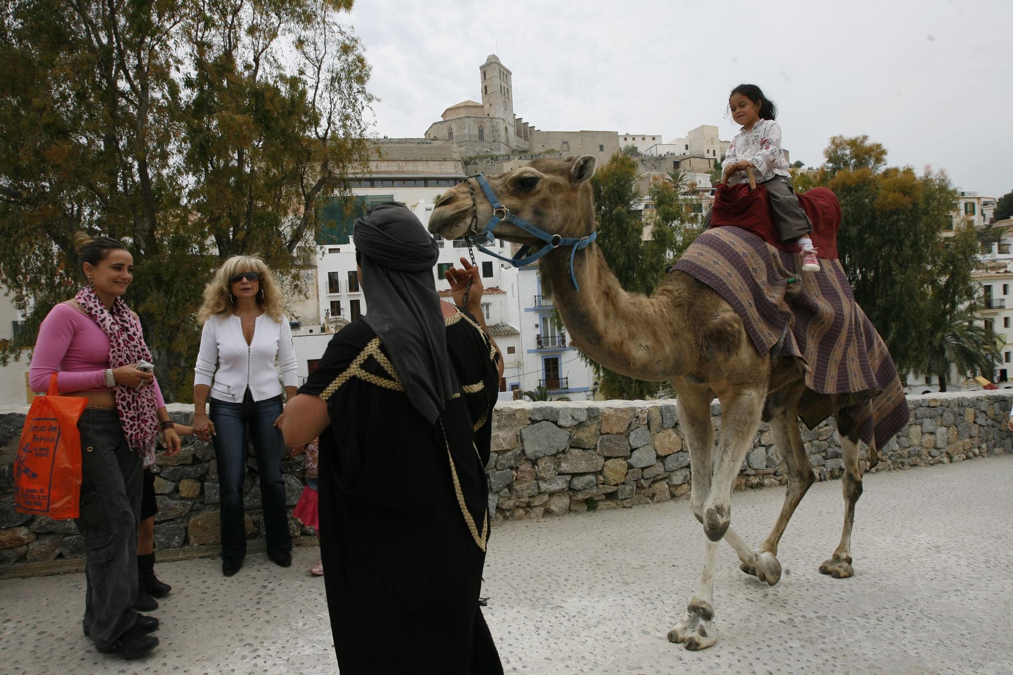 Edición de 2009 de la Feria Medieval de Ibiza.