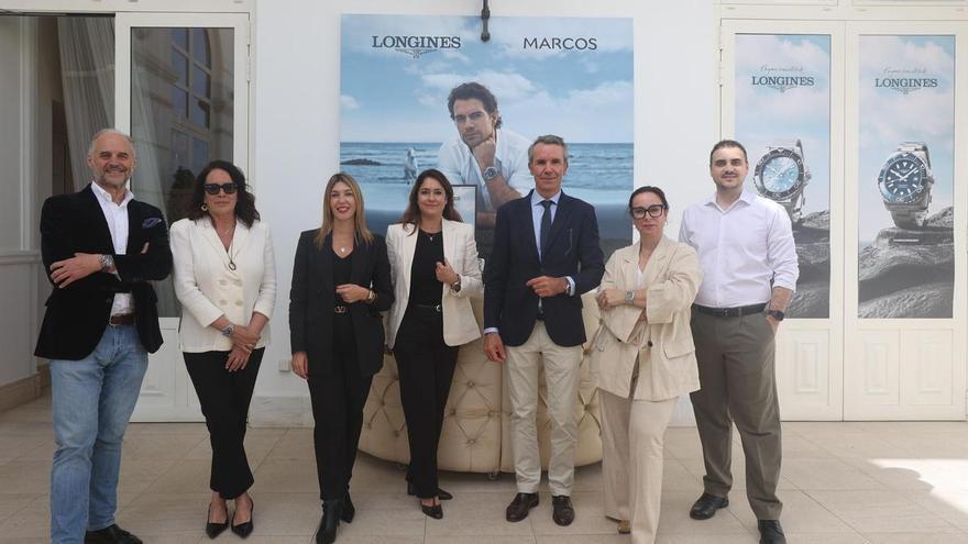 Joyería Marcos y Longines presentan en el Gran Hotel Miramar las novedades de la colección HydroConquest en un encuentro frente al mar