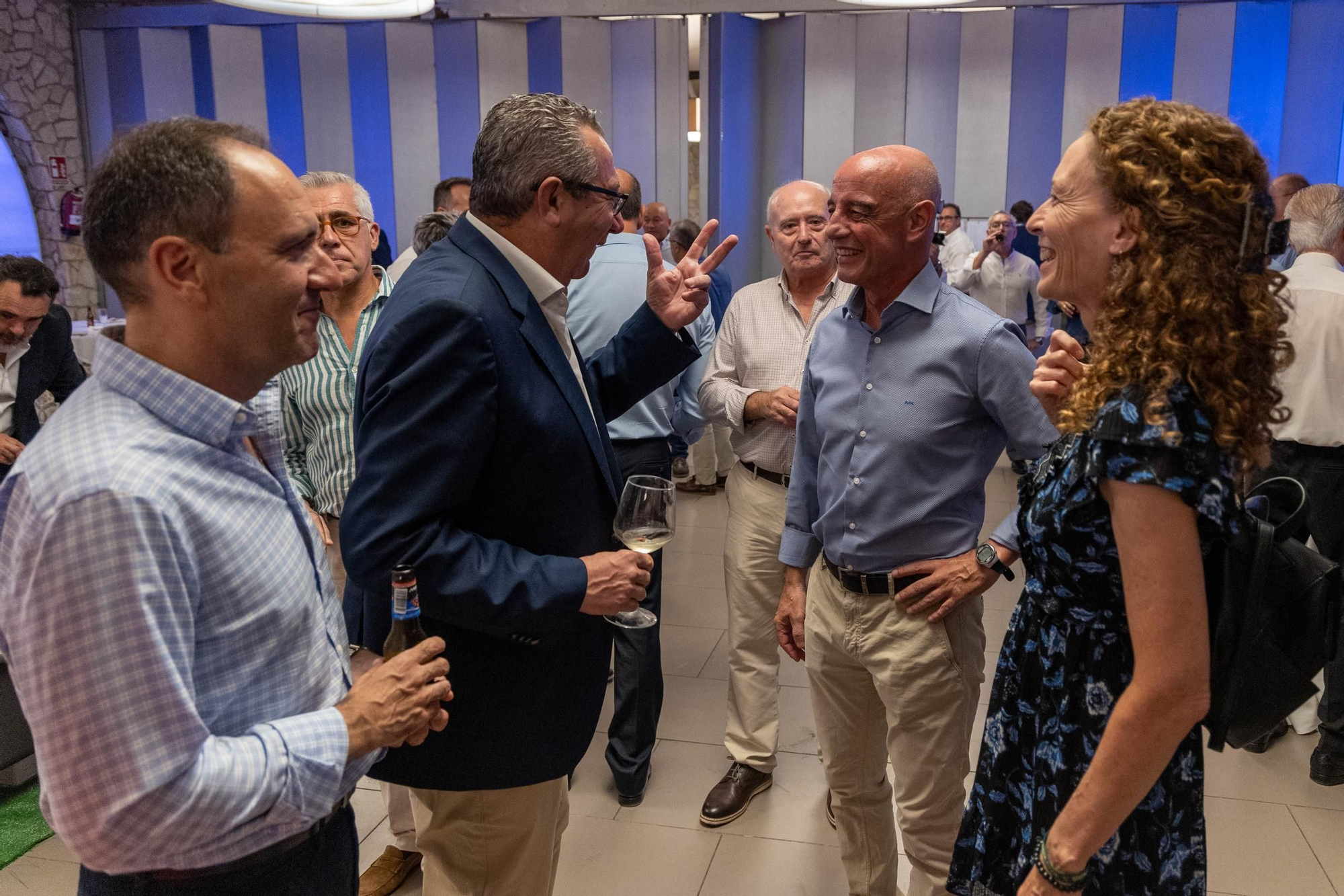 Comida de despedida al Coronel de la Guardia Civil de la Comandancia de Alicante, José Hernández Mosquera
