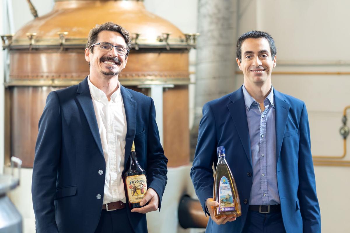 Carlos y Bartolomé Marí Mayans, quinta generación de Familia Marí Mayans.