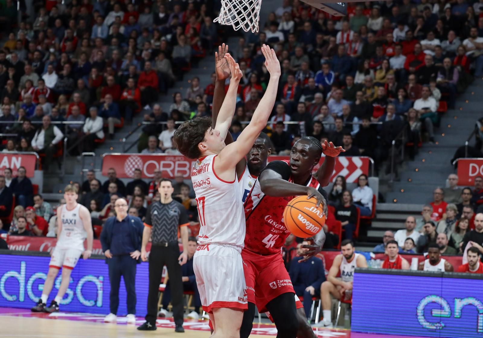 Así ha sido el partido entre el Casademont Zaragoza y el Baxi manresa