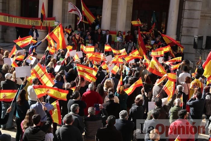 Concentración 'España existe' en Cartagena