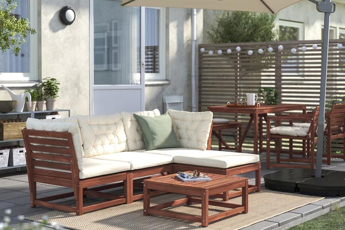 Estos son los muebles de exterior de Ikea que los interioristas señalan de auténtico acierto