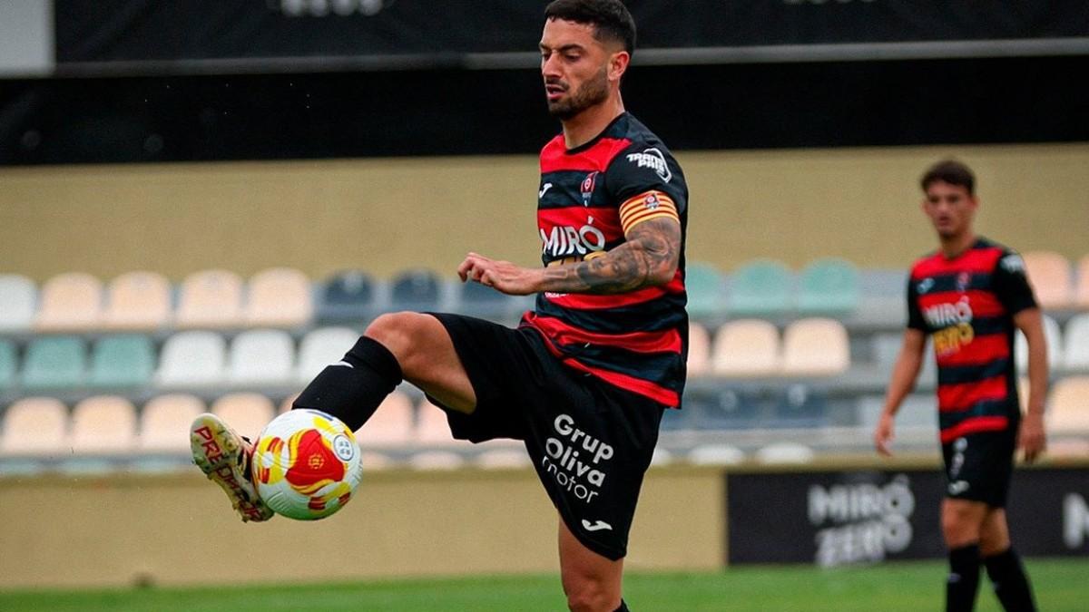 Xavi Jaime, jugador del Reus FCR