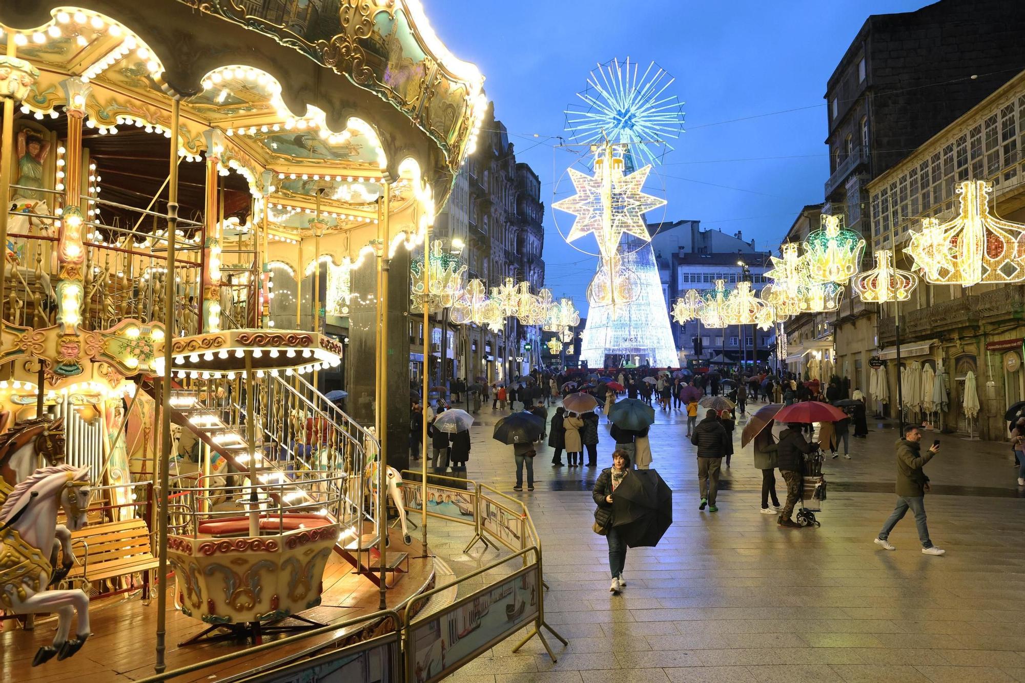 ¡Y la Navidad llegó a su fin! Así fue el acto de apagado de luces