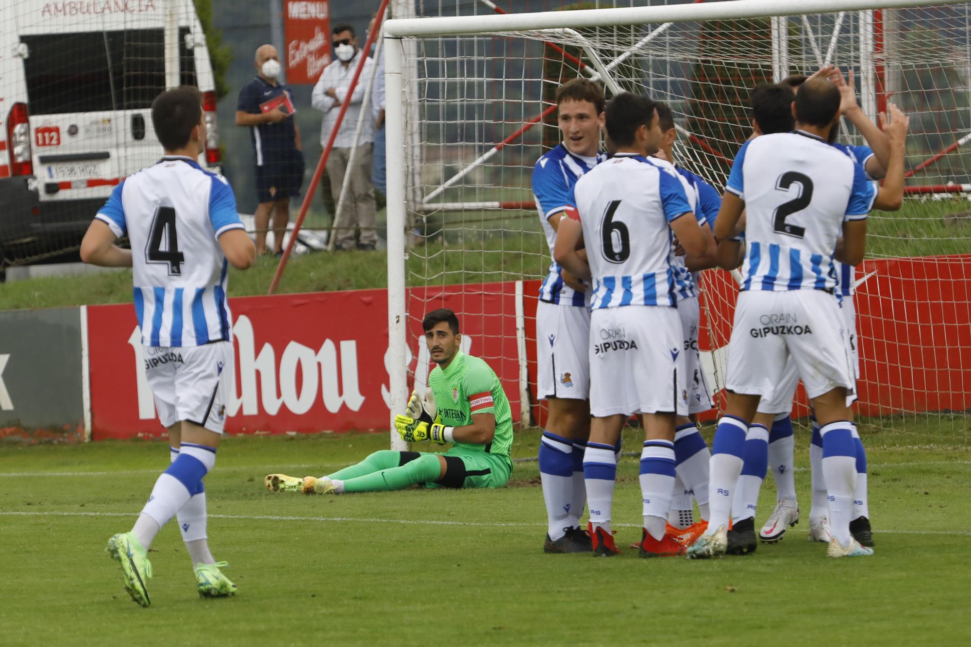 Sporting - Real Sociedad B, en imágenes