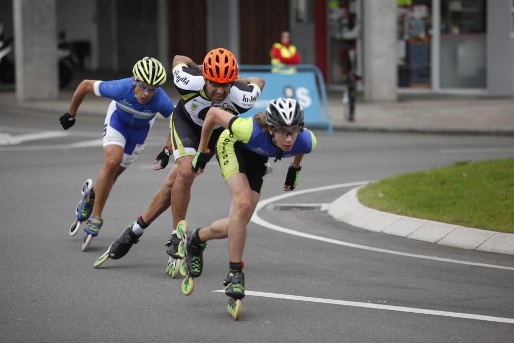 Campeonato de España de maratón de patinaje en Gijón