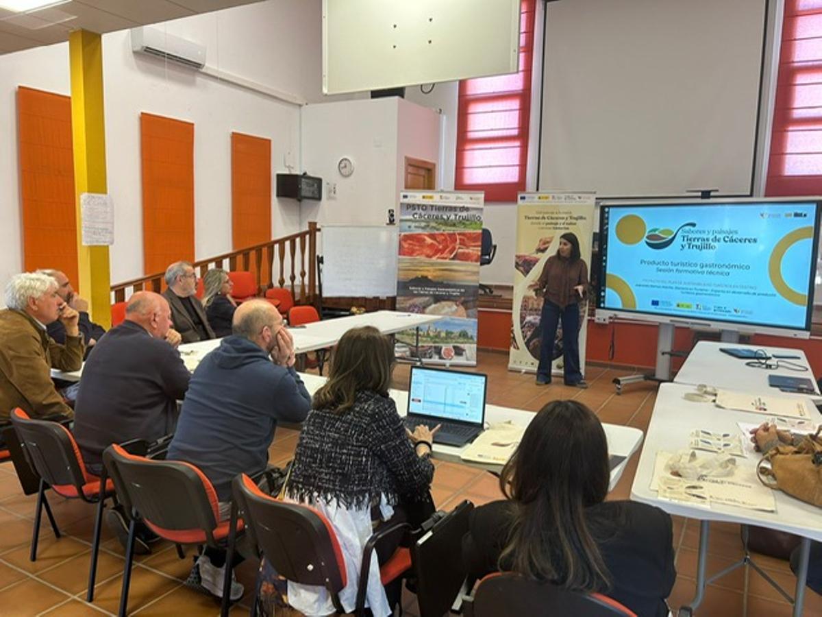Jornadas del proyecto 'Sabores y Paisajes Gastronómicos de Tierras de Cáceres y Trujillo'.