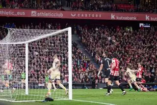 Lamine Yamal fue la luz en San Mamés