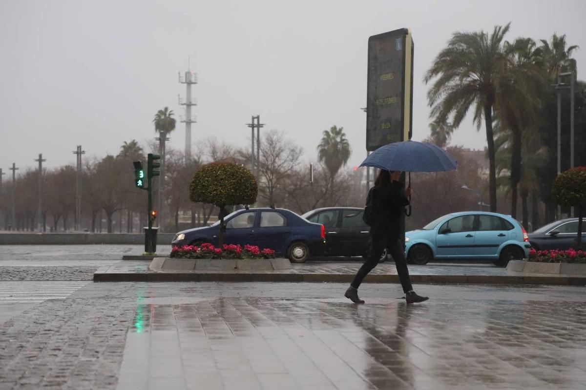La lluvia es la protagonista de este viernes en Córdoba.