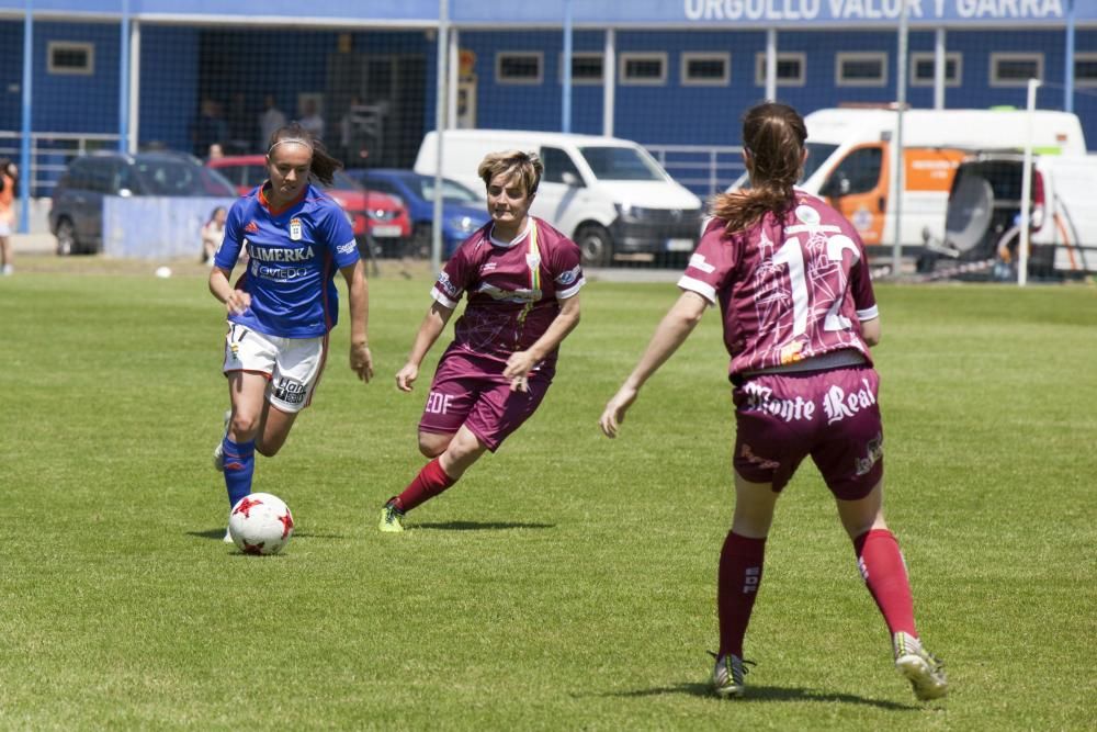 El partido del Oviedo femenino, en imágenes