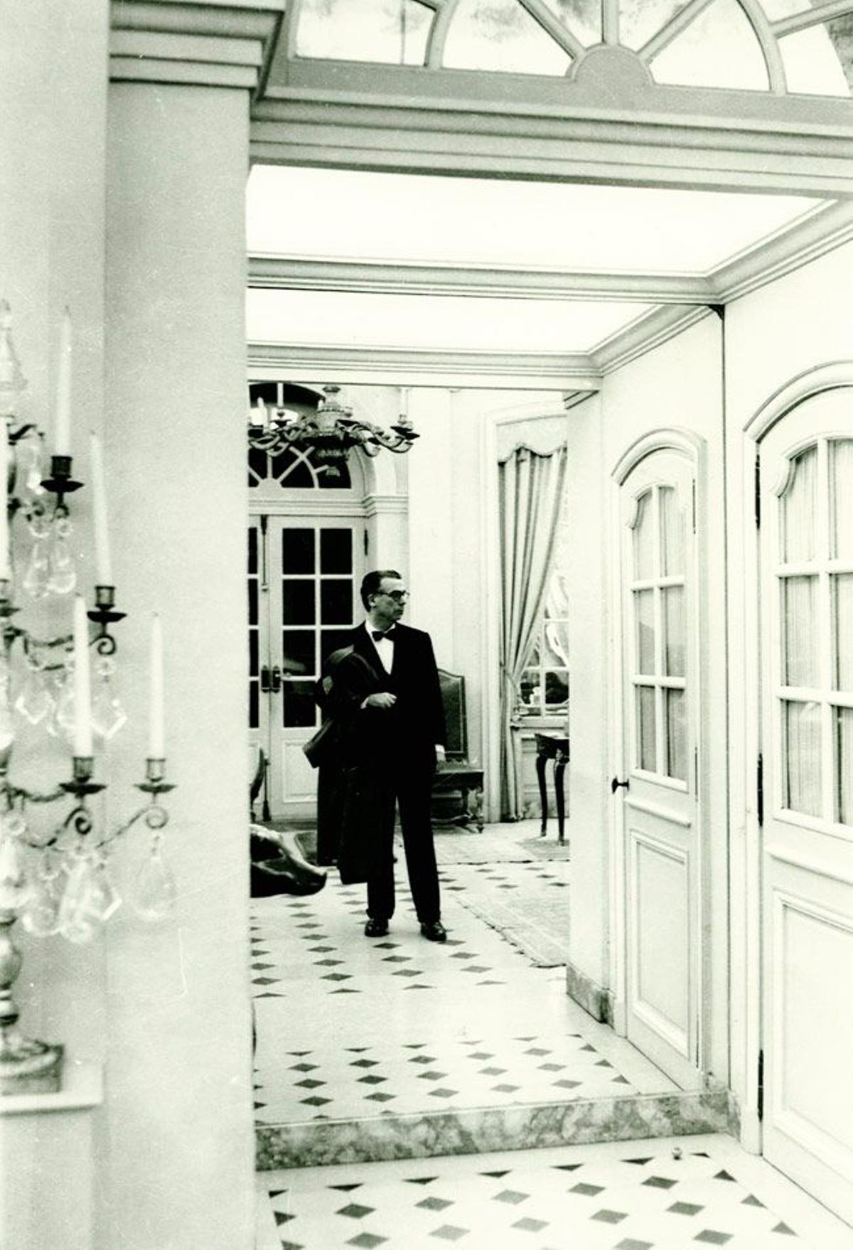 El diseñador Cristóbal Balenciaga