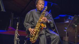 Wayne Shorter, en un concierto en Barcelona en 2014.