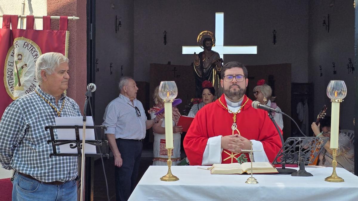 Pedro Abad vive su gran día de romería en honor a Santiago el Menor