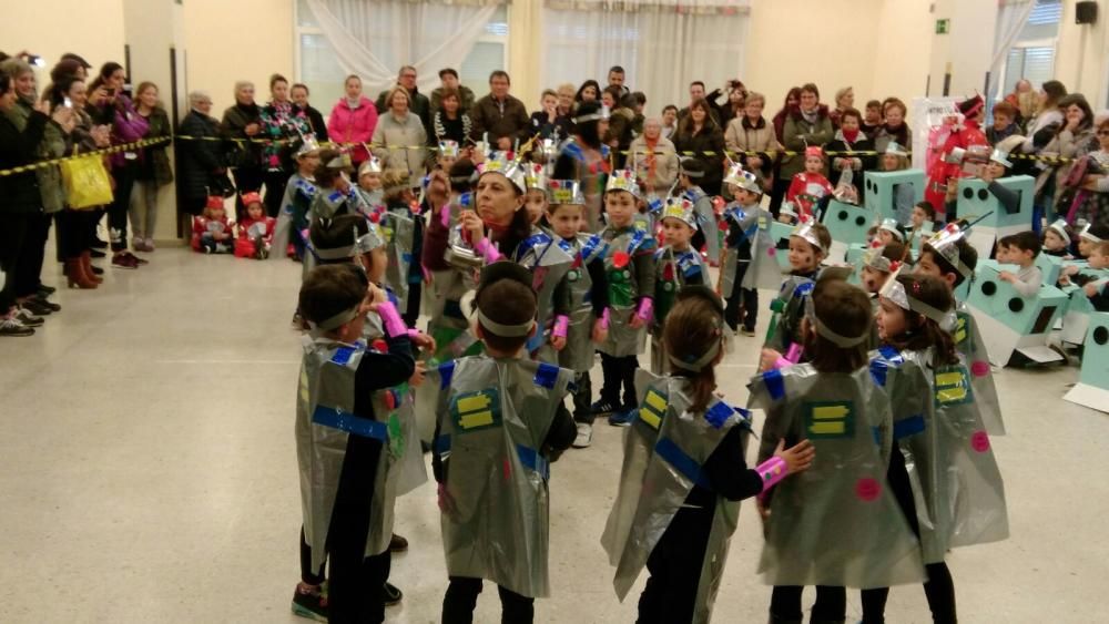 Antroxu en los colegios gijoneses