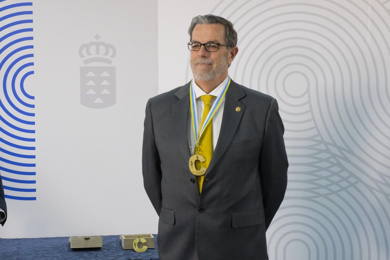 Acto de entrega de la Medalla de Oro al Mérito Deportivo de Canarias 2023