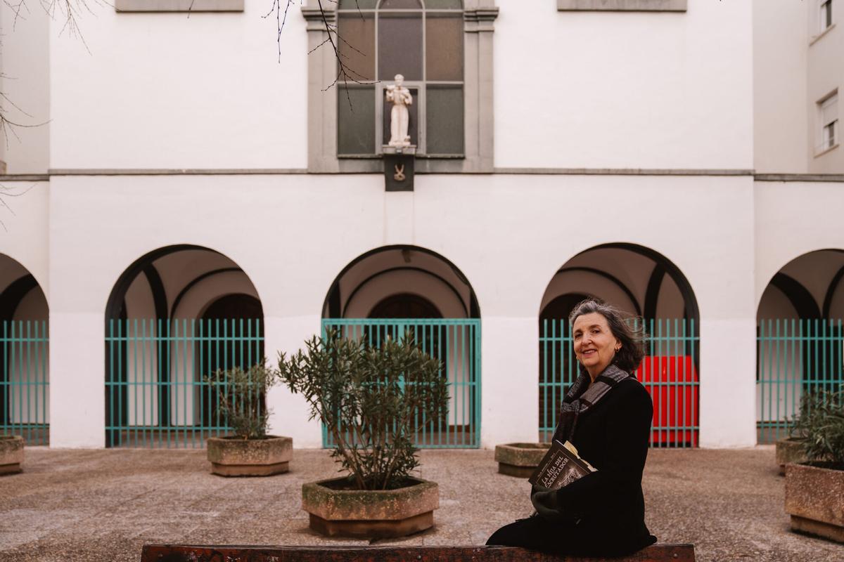 26.01.2026. MADRID. La escritora Pilar Montero publica su libro “La hija del escrutinador”, ambientado en Vallecas. Foto: Alba Vigaray